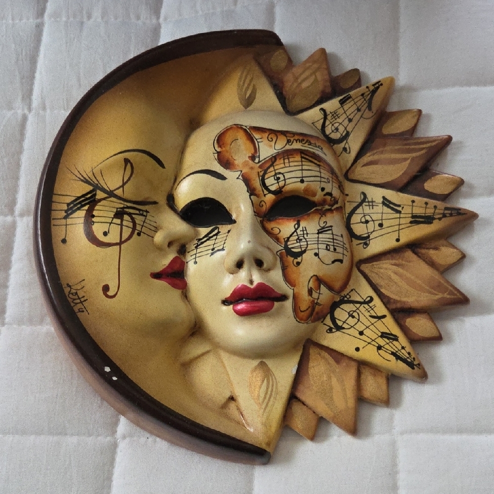 Venetian Sun and Moon Wall Art